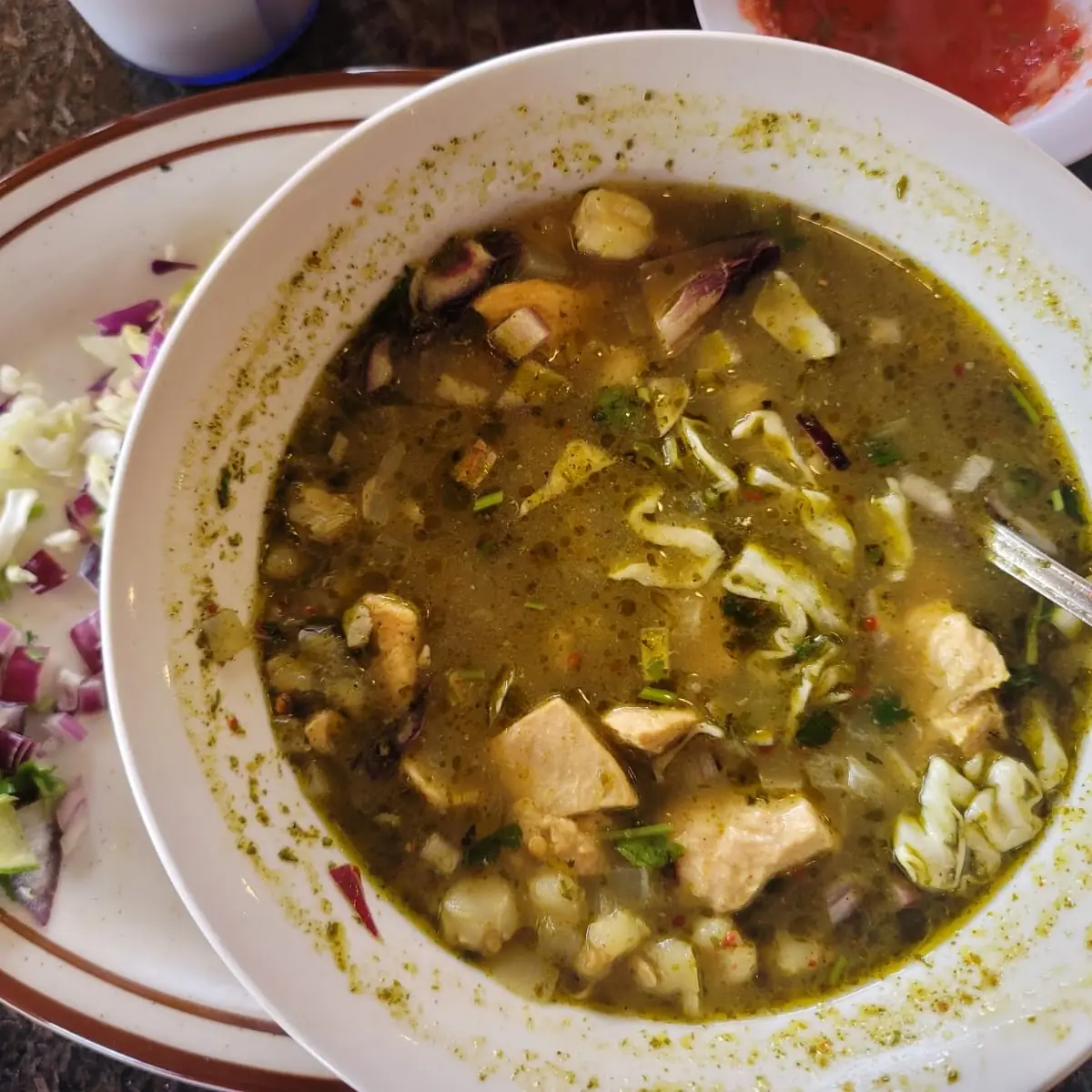 Green Chicken Pozole