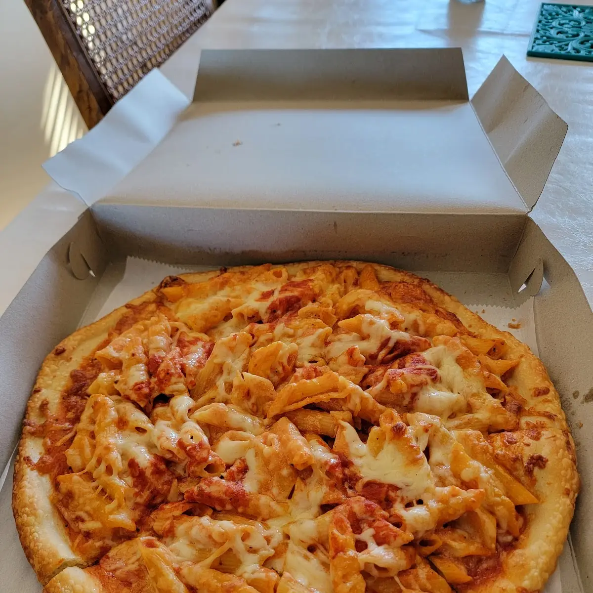 Baked Ziti Pizza