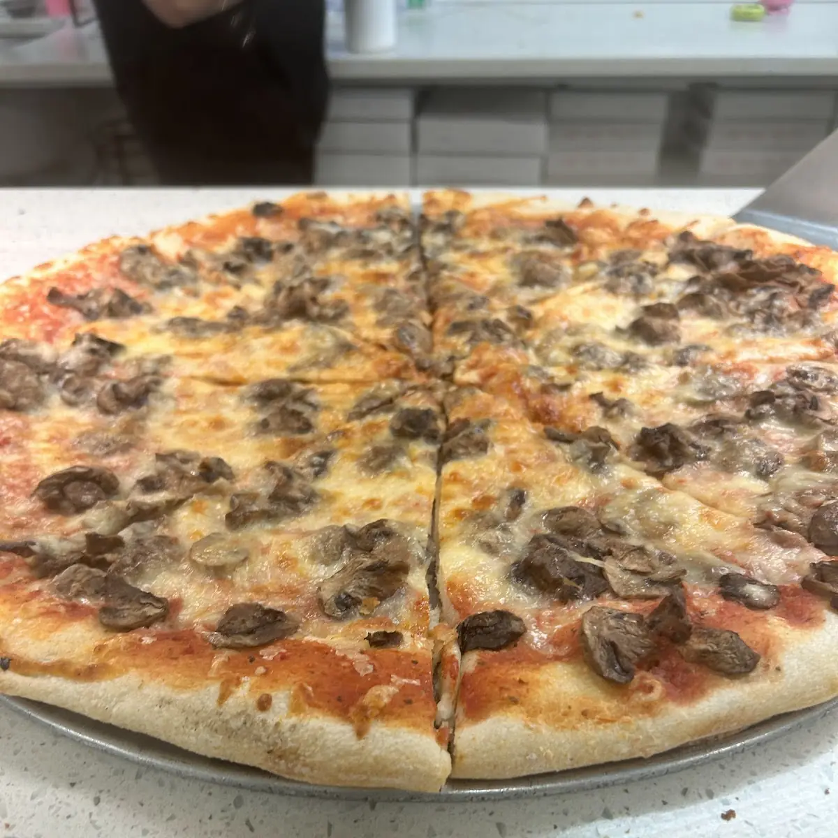 Mushroom Pizza