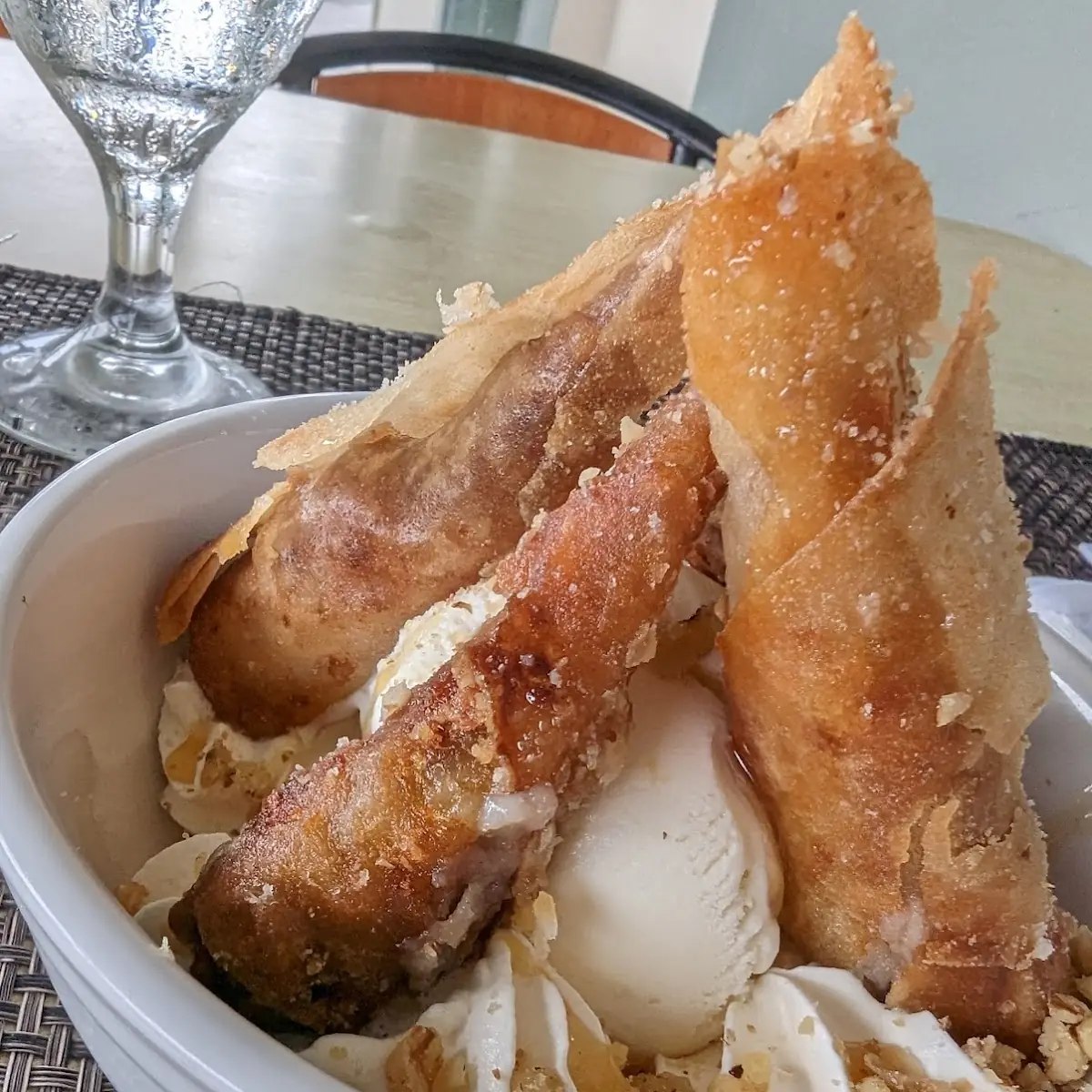 Banana Spring Rolls