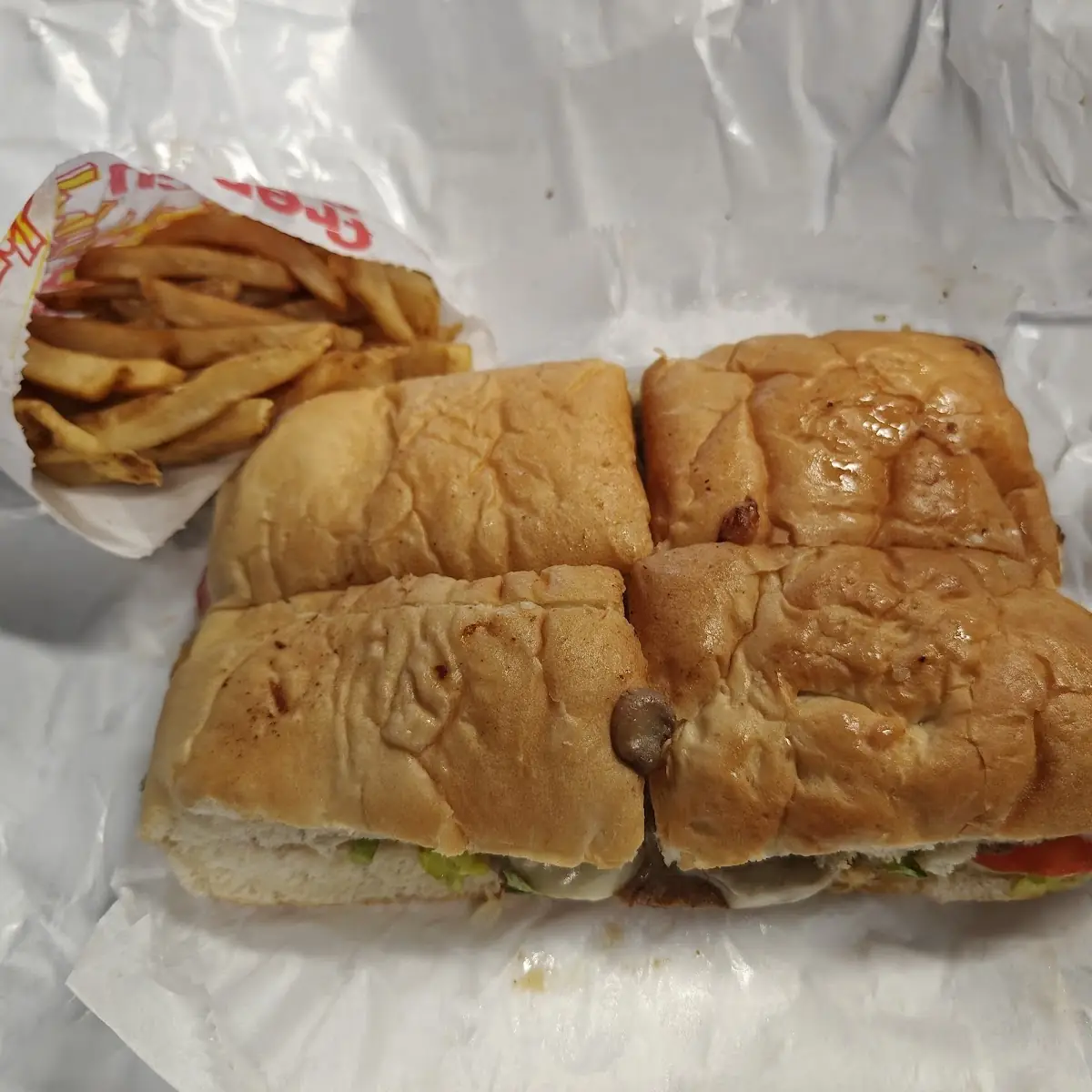 9 Steak Sub Combo