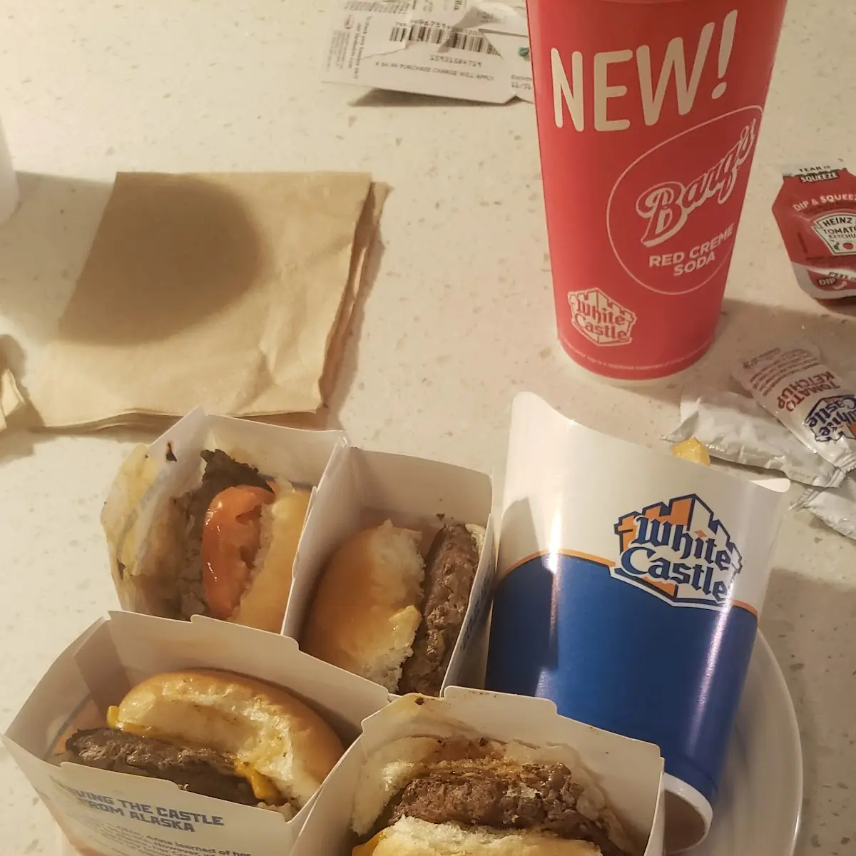One Breakfast Slider Combo