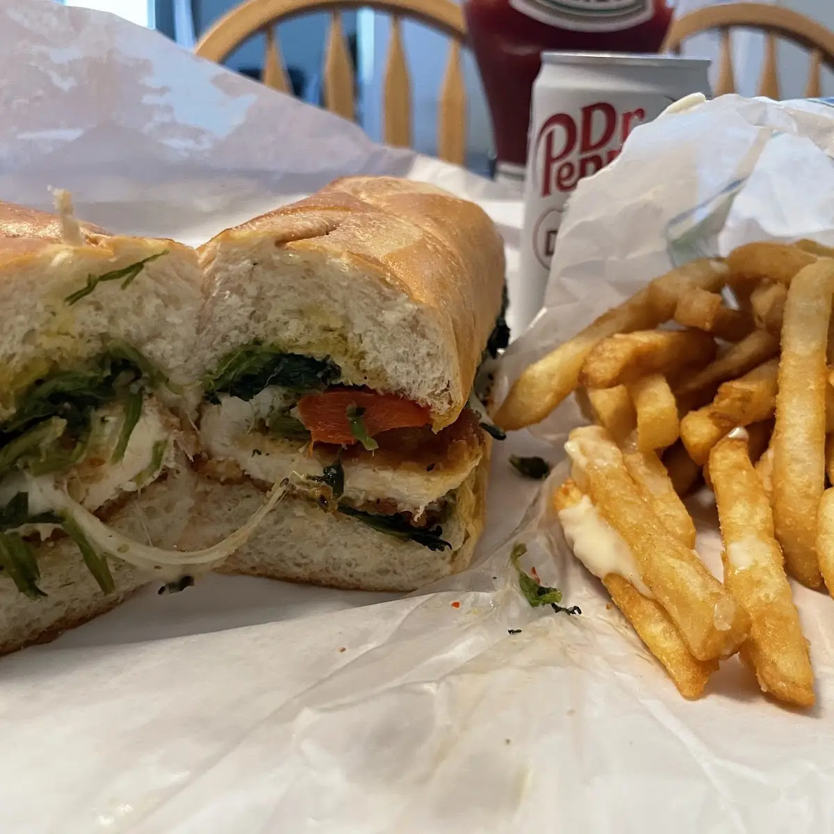 Chicken Cutlet and Fries