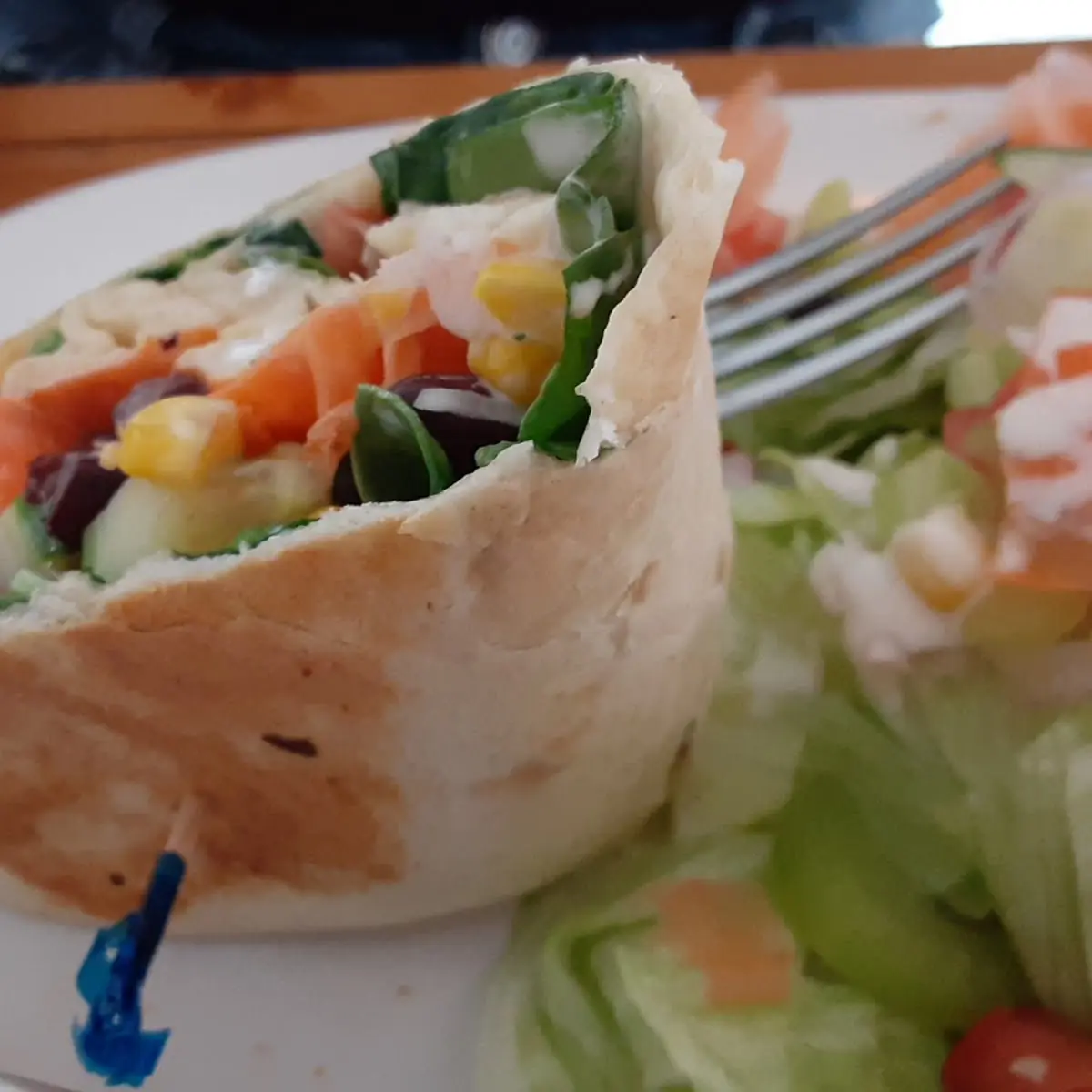 Veggie Wrap in Flour Tortillas