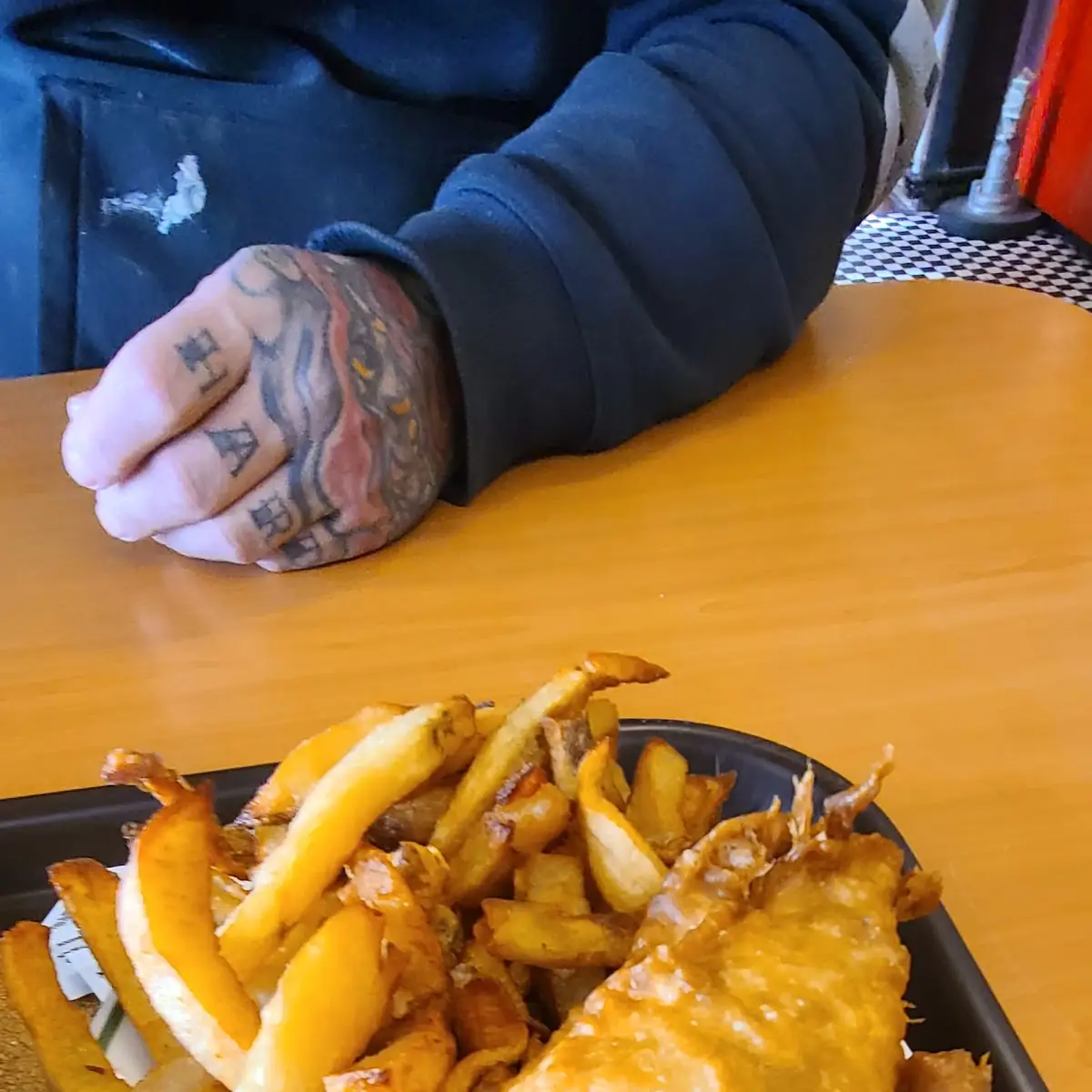 Fish and Chips Plate