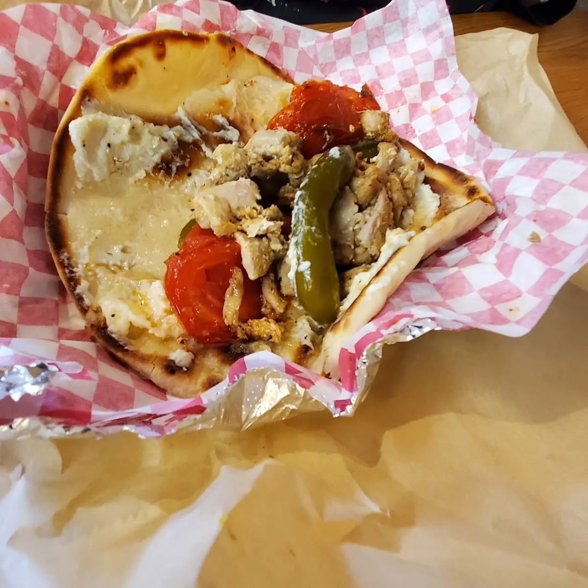 Tawoot Chicken Wrap