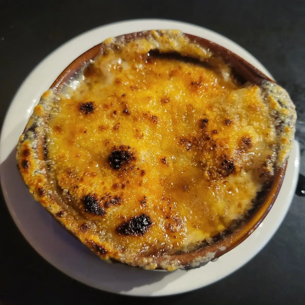 French Onion Au Gratin