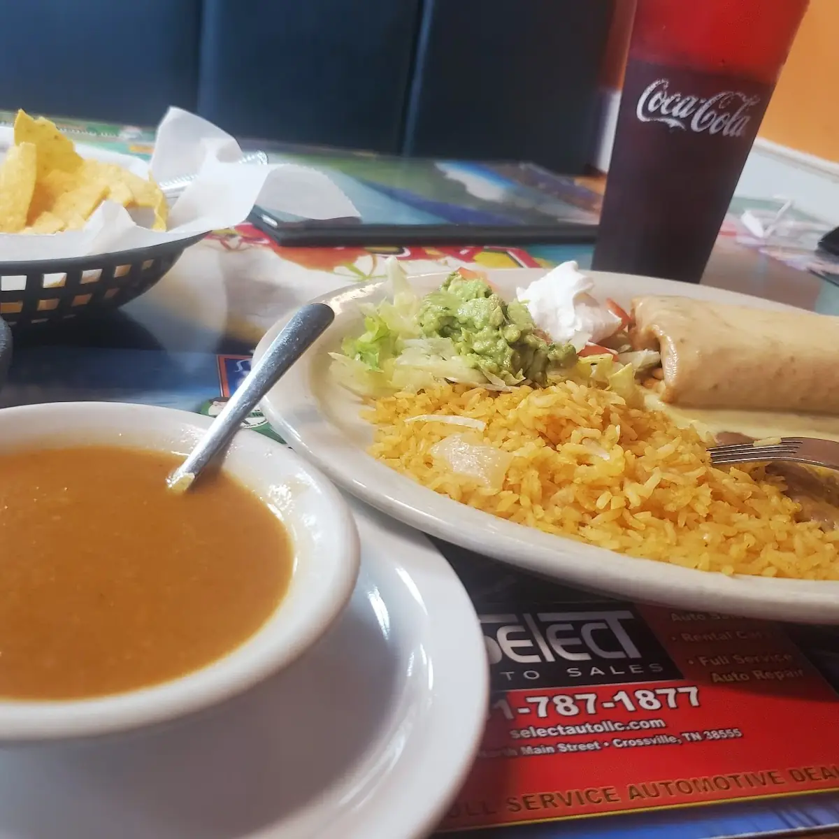 Beef Chimichanga