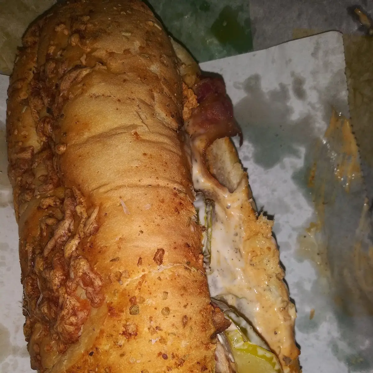 Chicken Bacon Ranch Sandwich