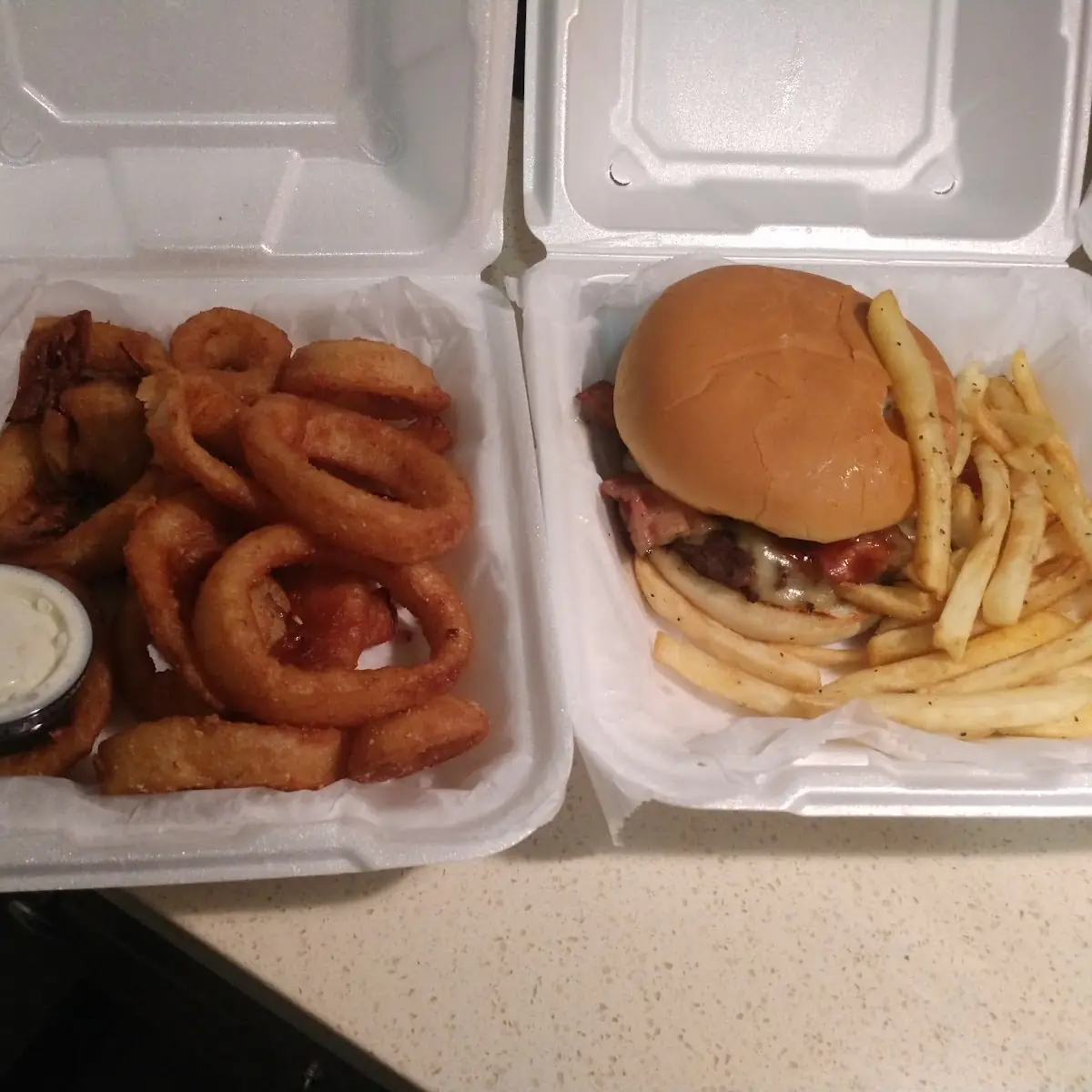 Spicy BBQ Bacon Burger