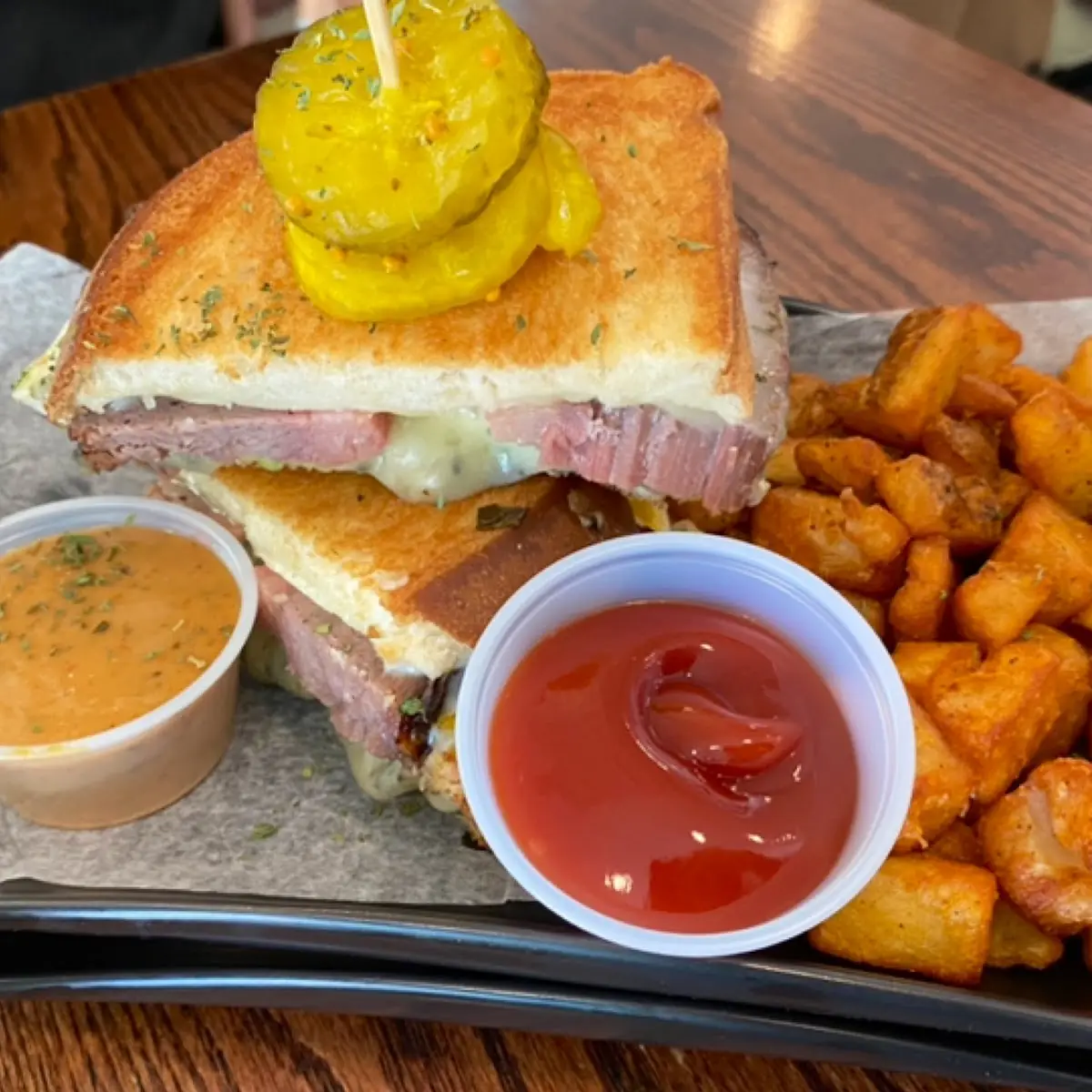 Brisket Breakfast Sandwich