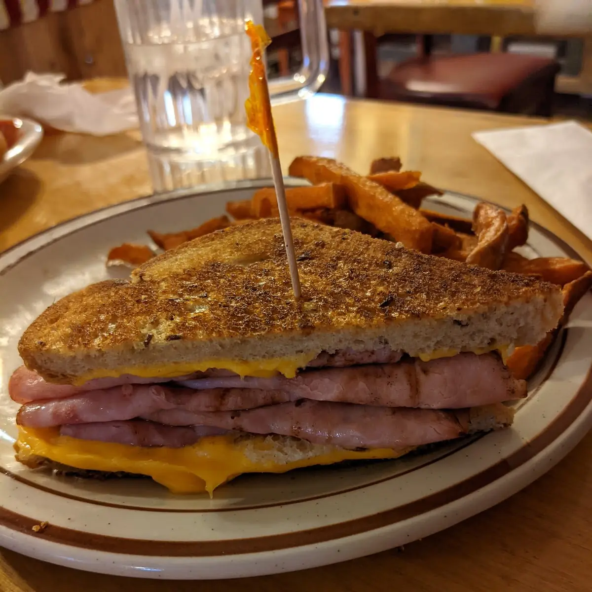 Ham and Cheese Sandwich
