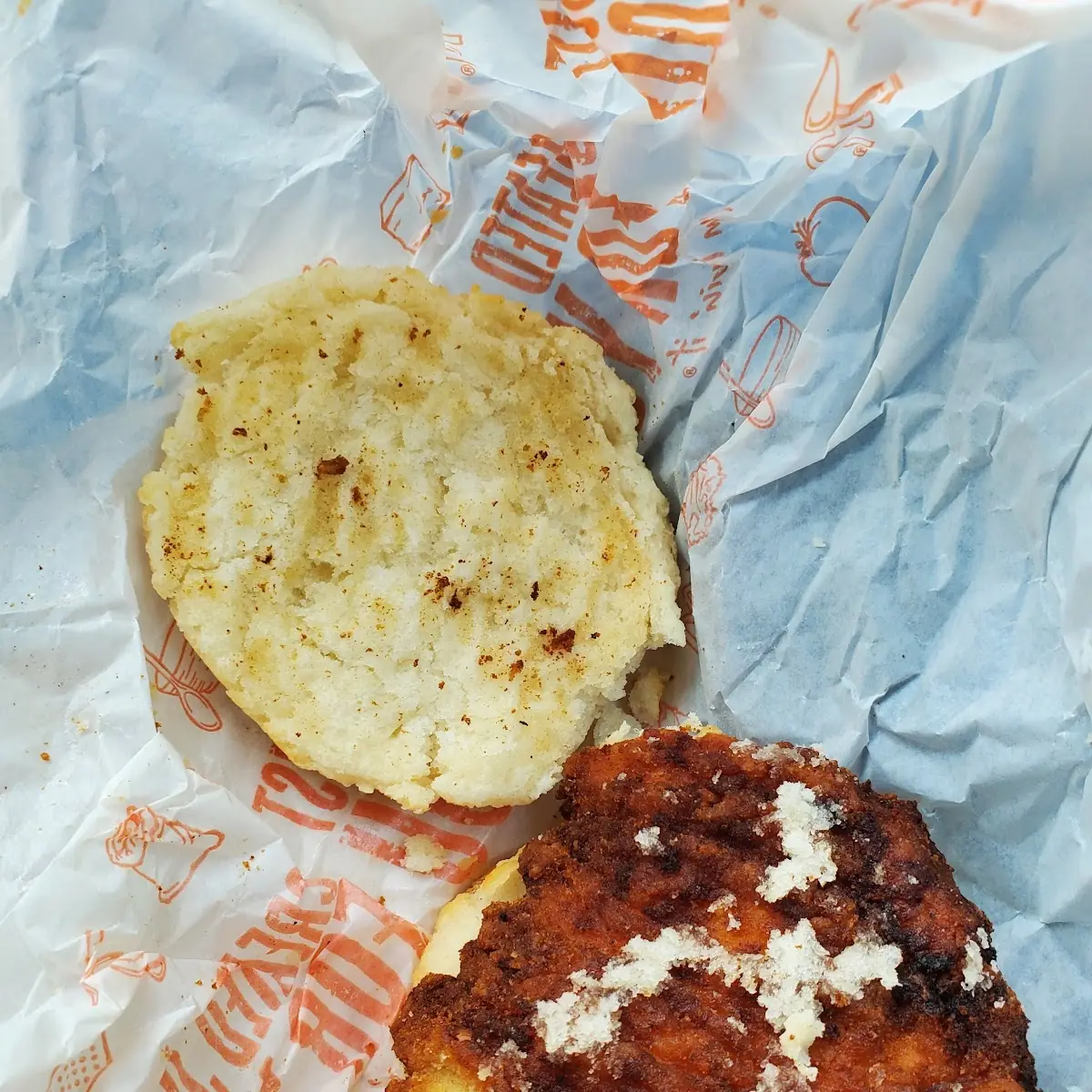 Crispy Chicken Biscuit