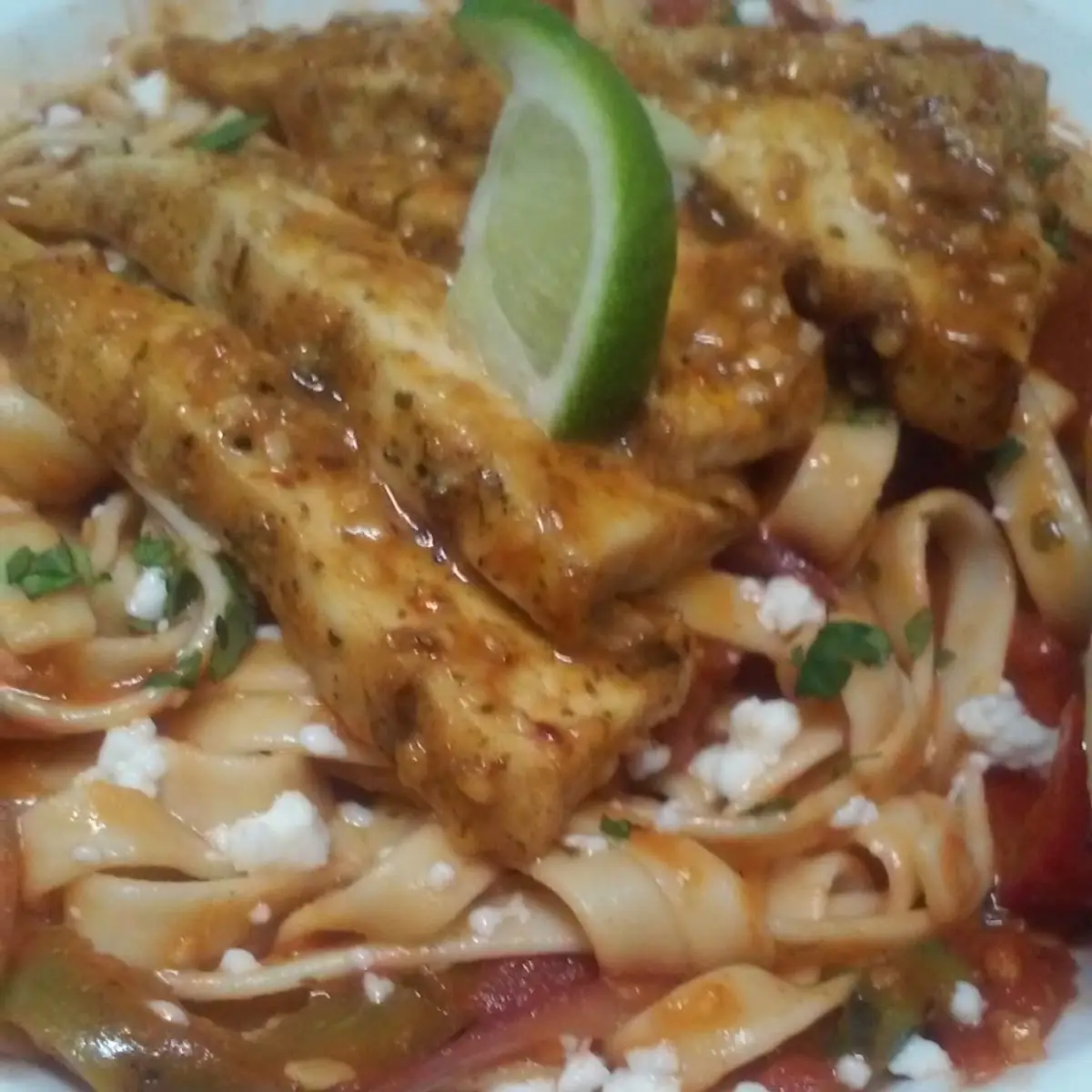 Chili Lime Chicken Pasta