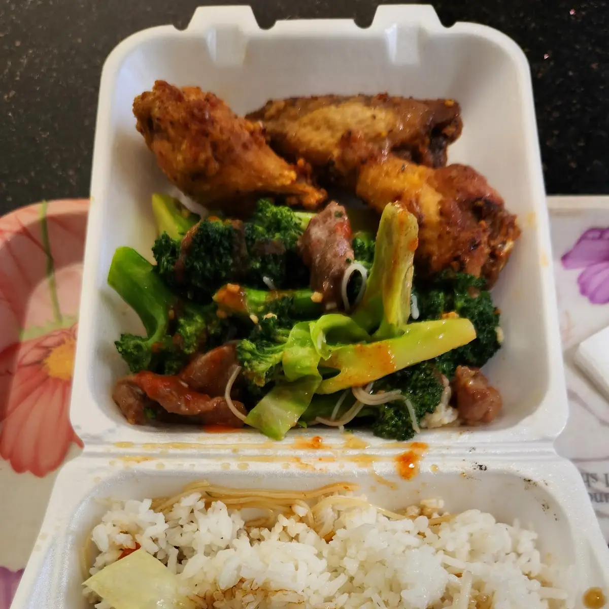 2 Item Combination Lo Mein Noodles