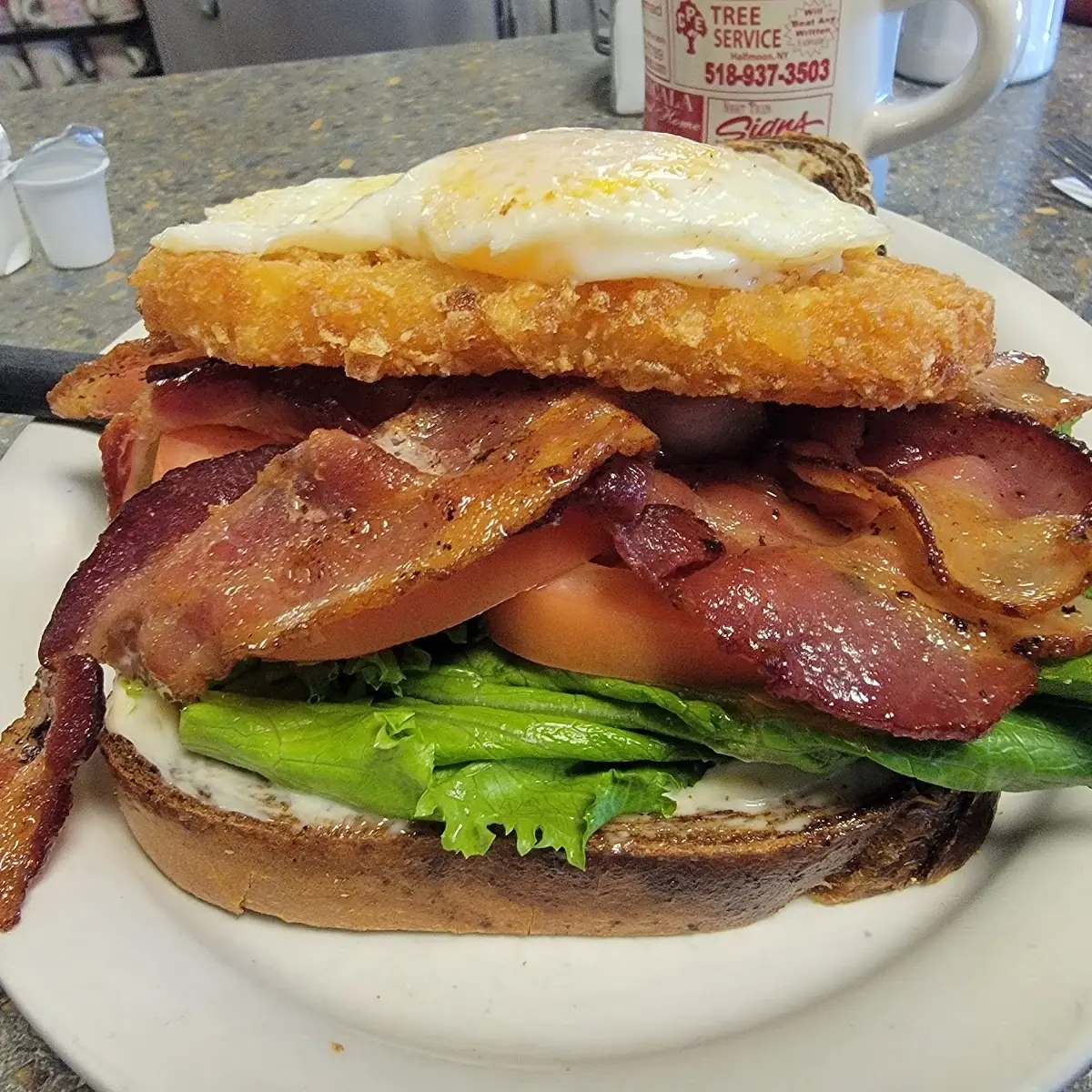 Canadian Bacon Egg & Cheese Sandwiches