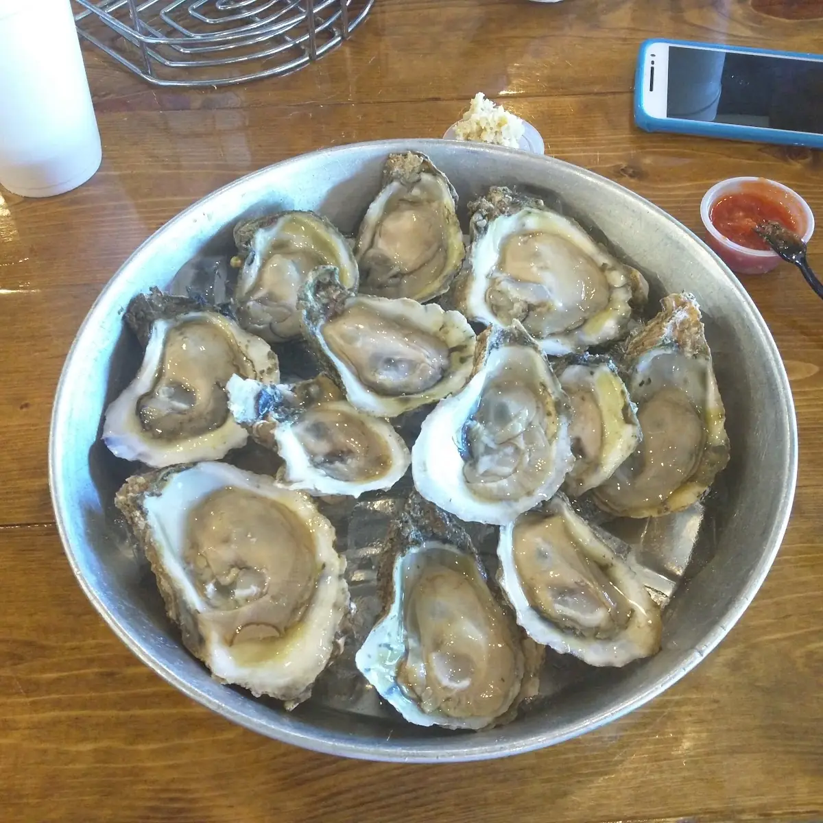 Raw Oysters on the Half Shell