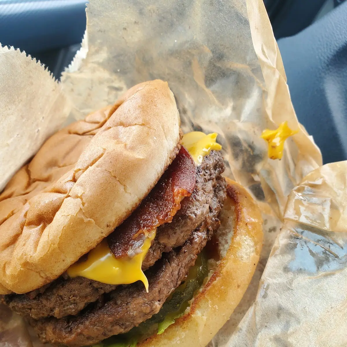 Regular Double Bacon Cheeseburger