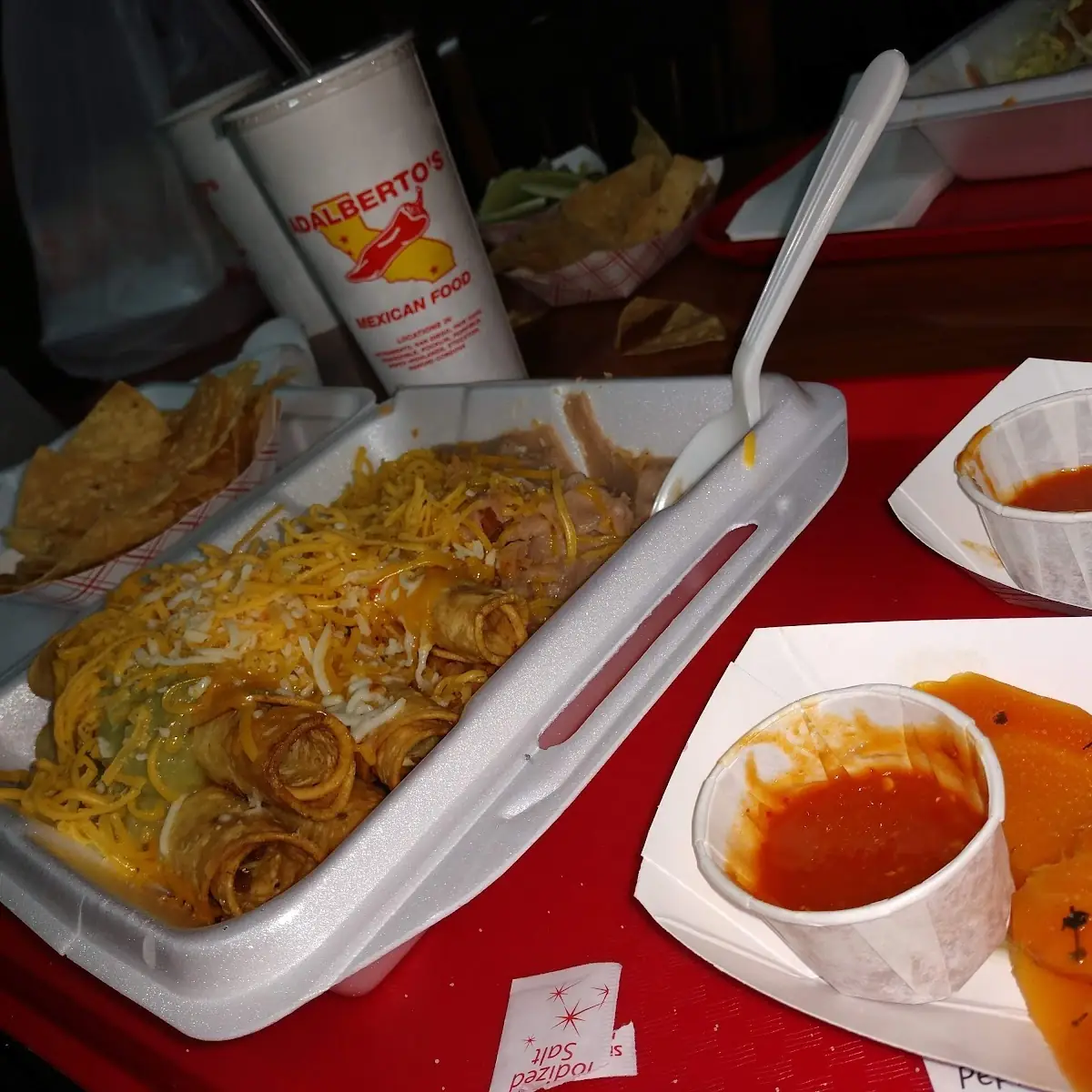 Crispy Rolled Tacos De Pollo