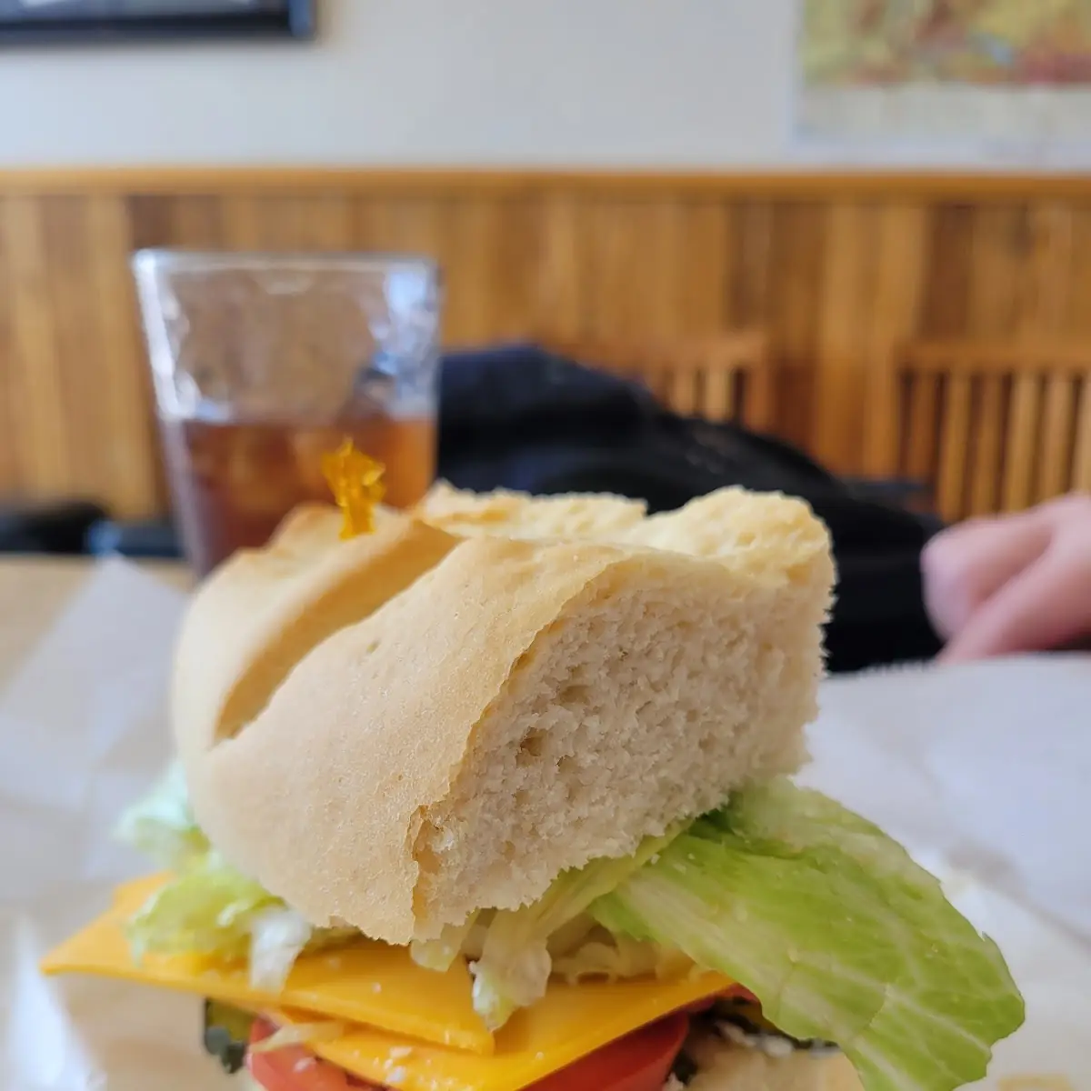 Veggie Sandwich on Sourdough
