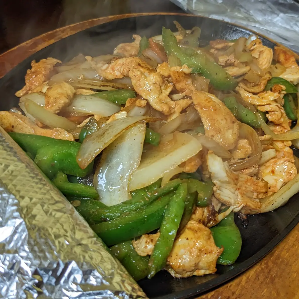 Lunchtime Chicken Fajitas