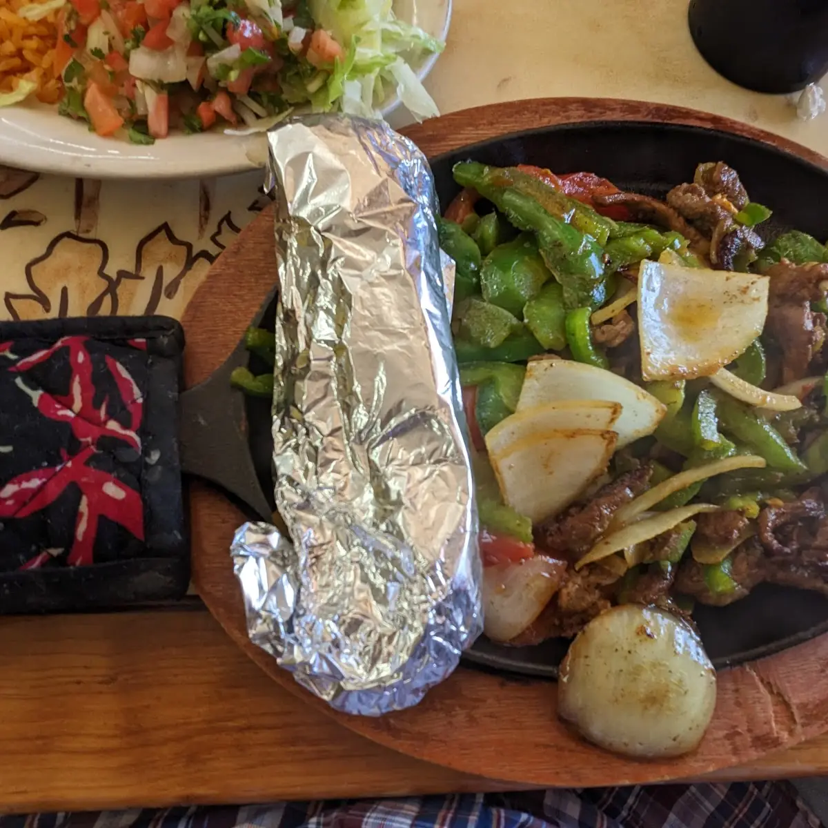 Lunchtime Steak Fajitas