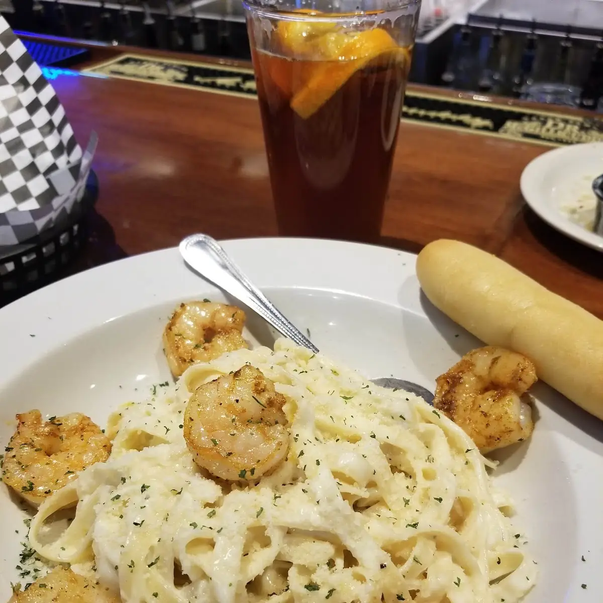 Shrimp Alfredo Pasta
