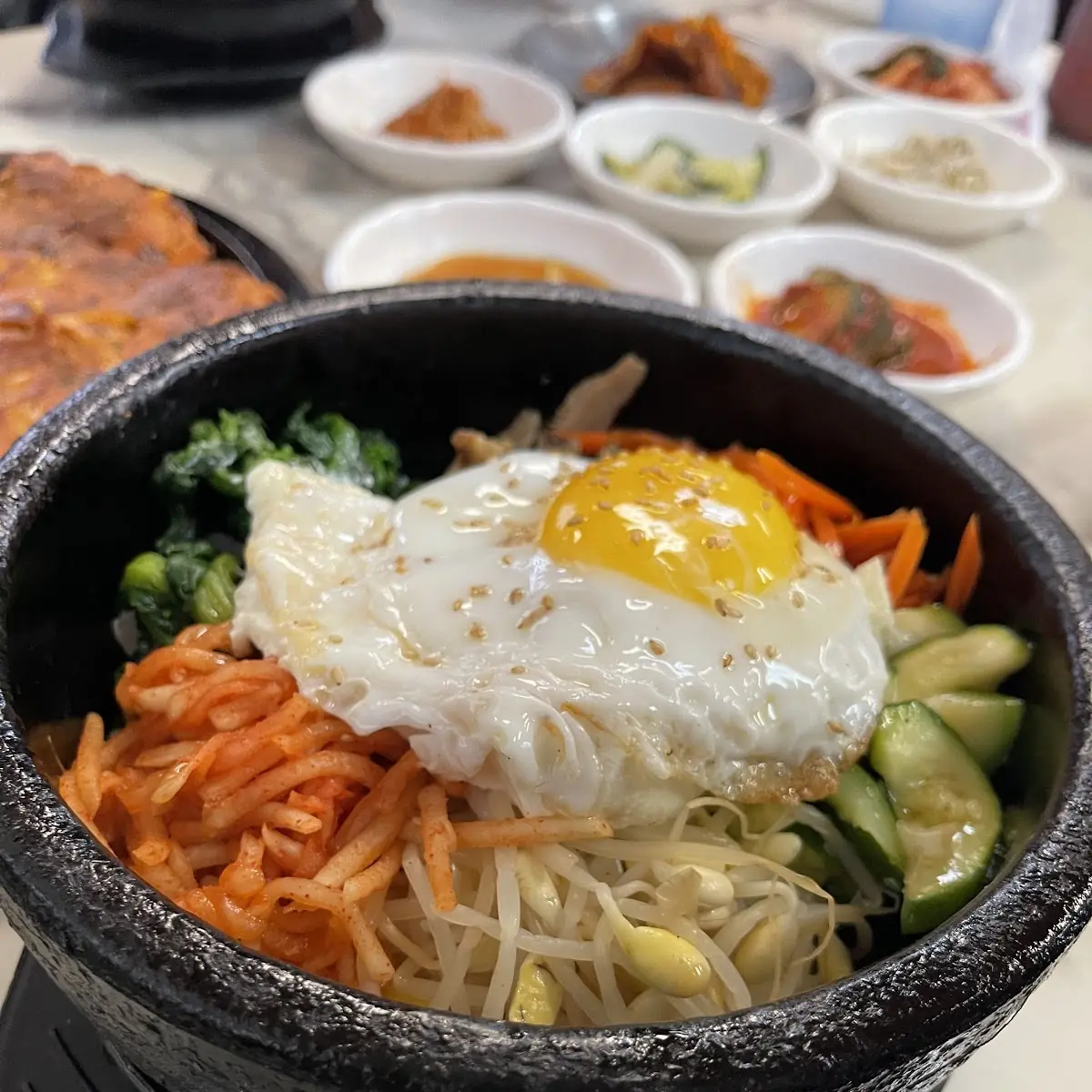 Bibimbap with Bulgogi and Banchan