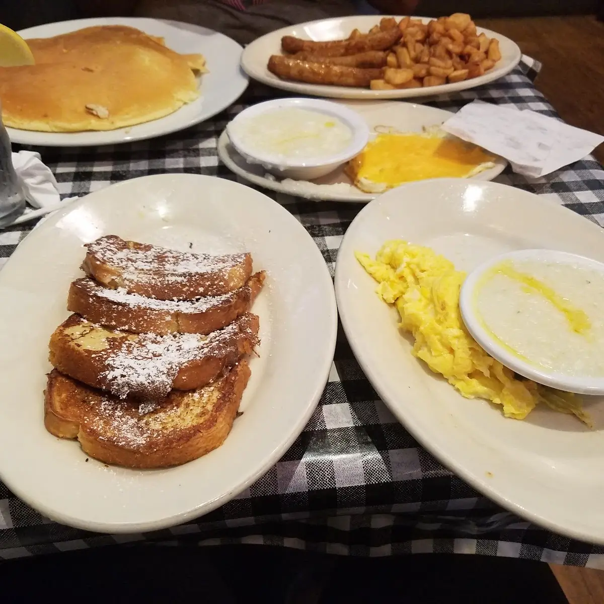French Toast and Grits