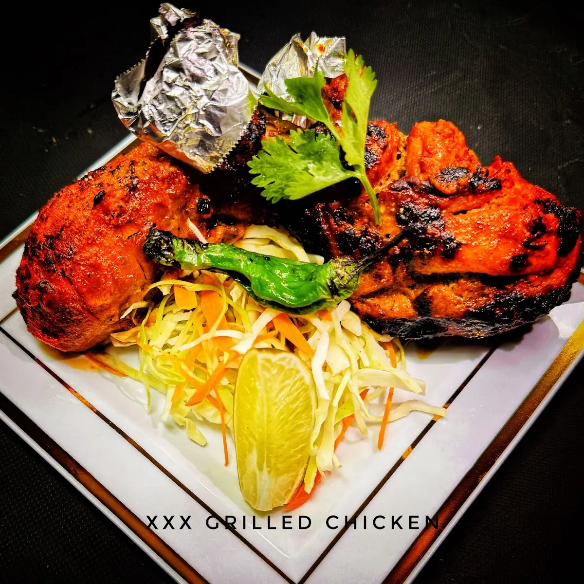 CHICKEN SAAG CURRY