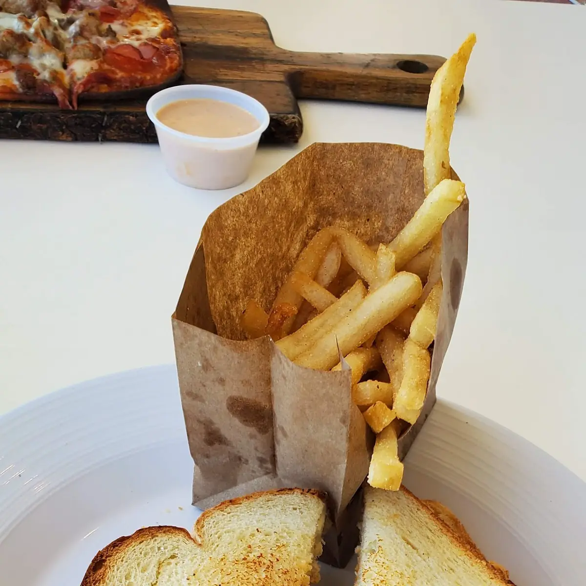 Hot Ham and Cheese Sandwich