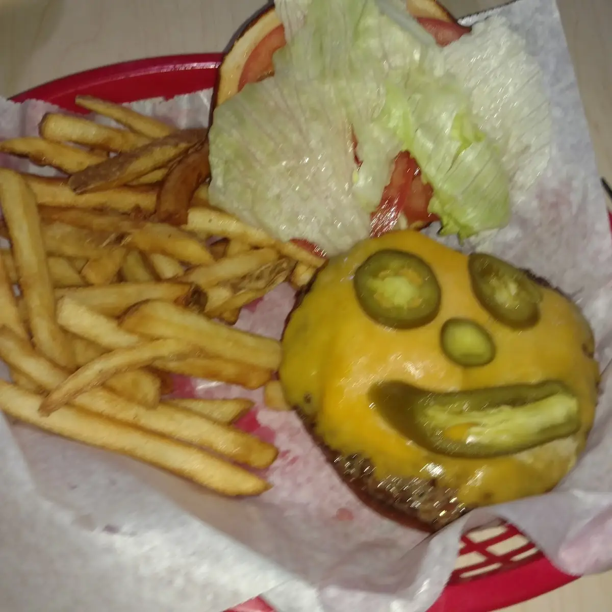 Knot Burger and Fries