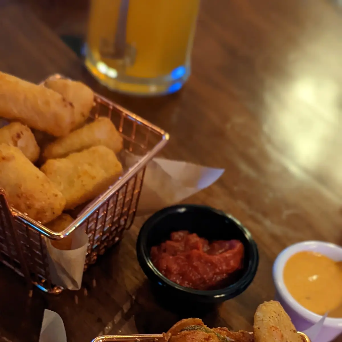 Black Hammer Beer Battered Fish and Chips