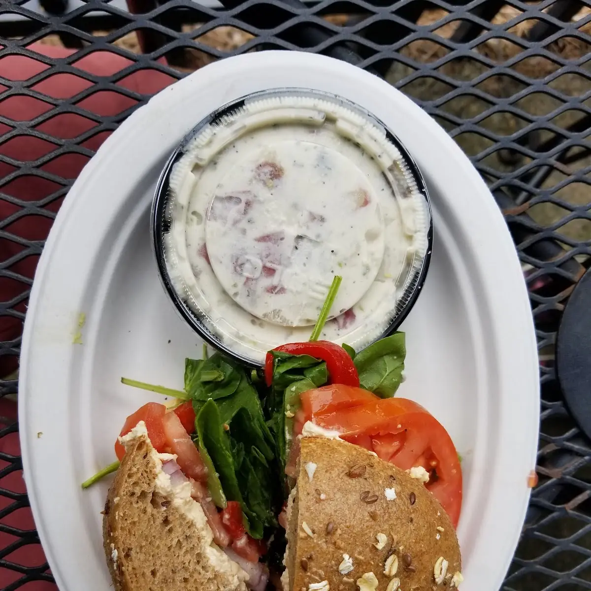 Hummus Veg Out