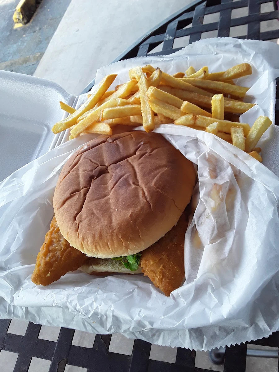Fish Sandwich & Fries