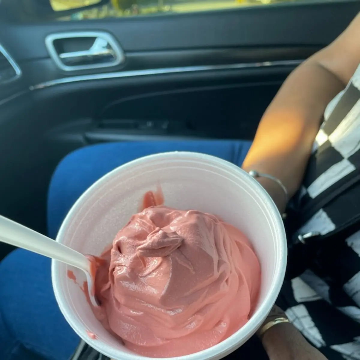 Red Velvet Soft Serve Ice Cream