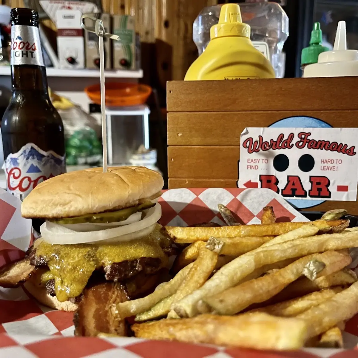 Burger and Fries