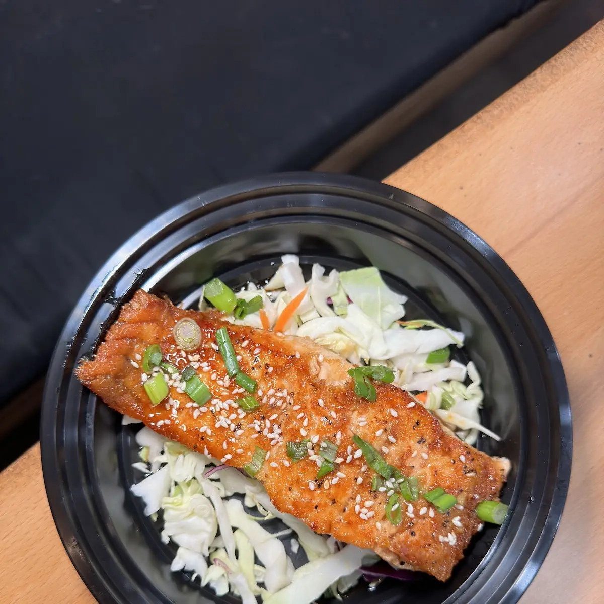 Soy Garlic Glazed Salmon Bowl