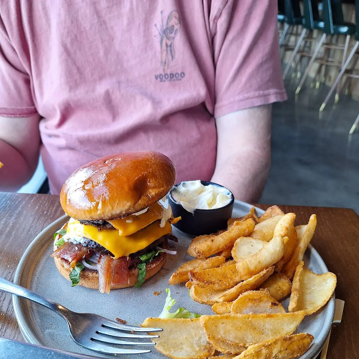 Old Timer Plus Bacon Cheeseburger
