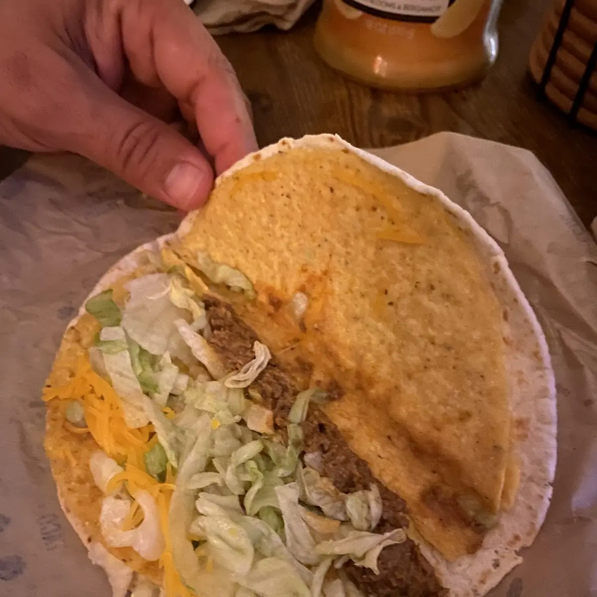 Beef Hard Taco