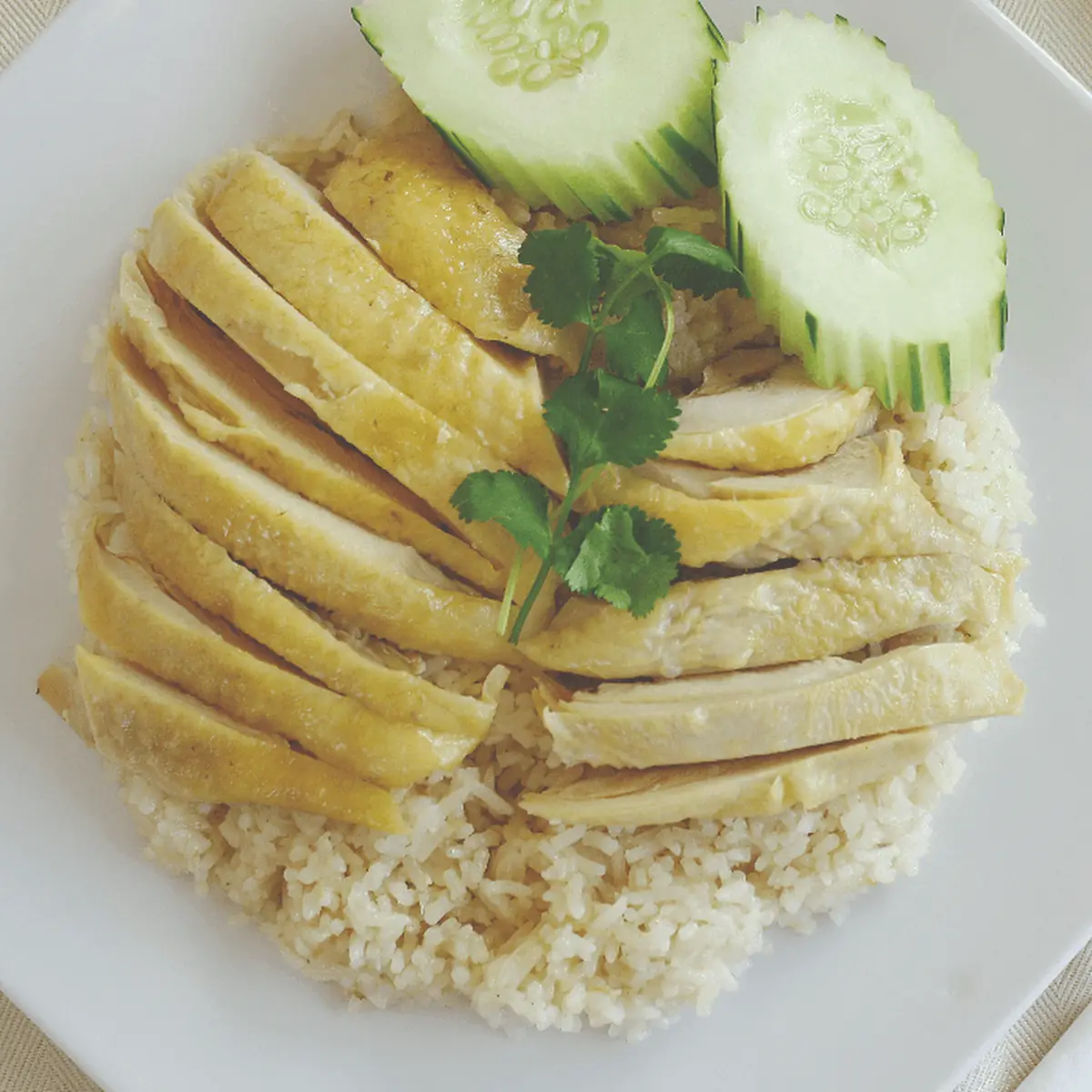 Steamed Chicken over Rice