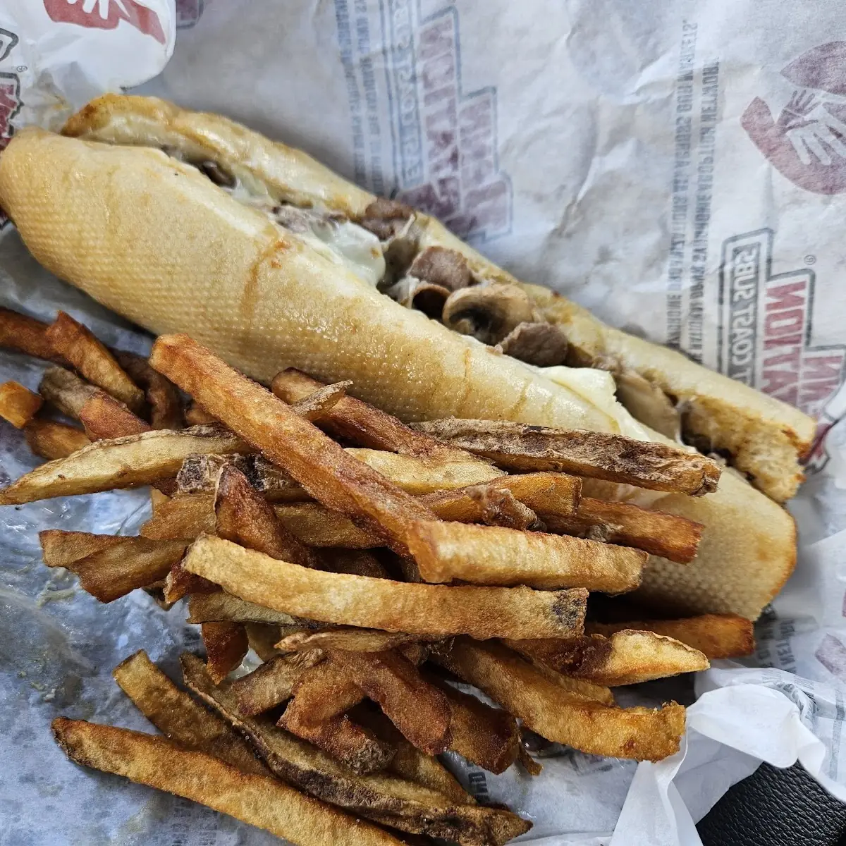 Philly Cheese Steak with Fries