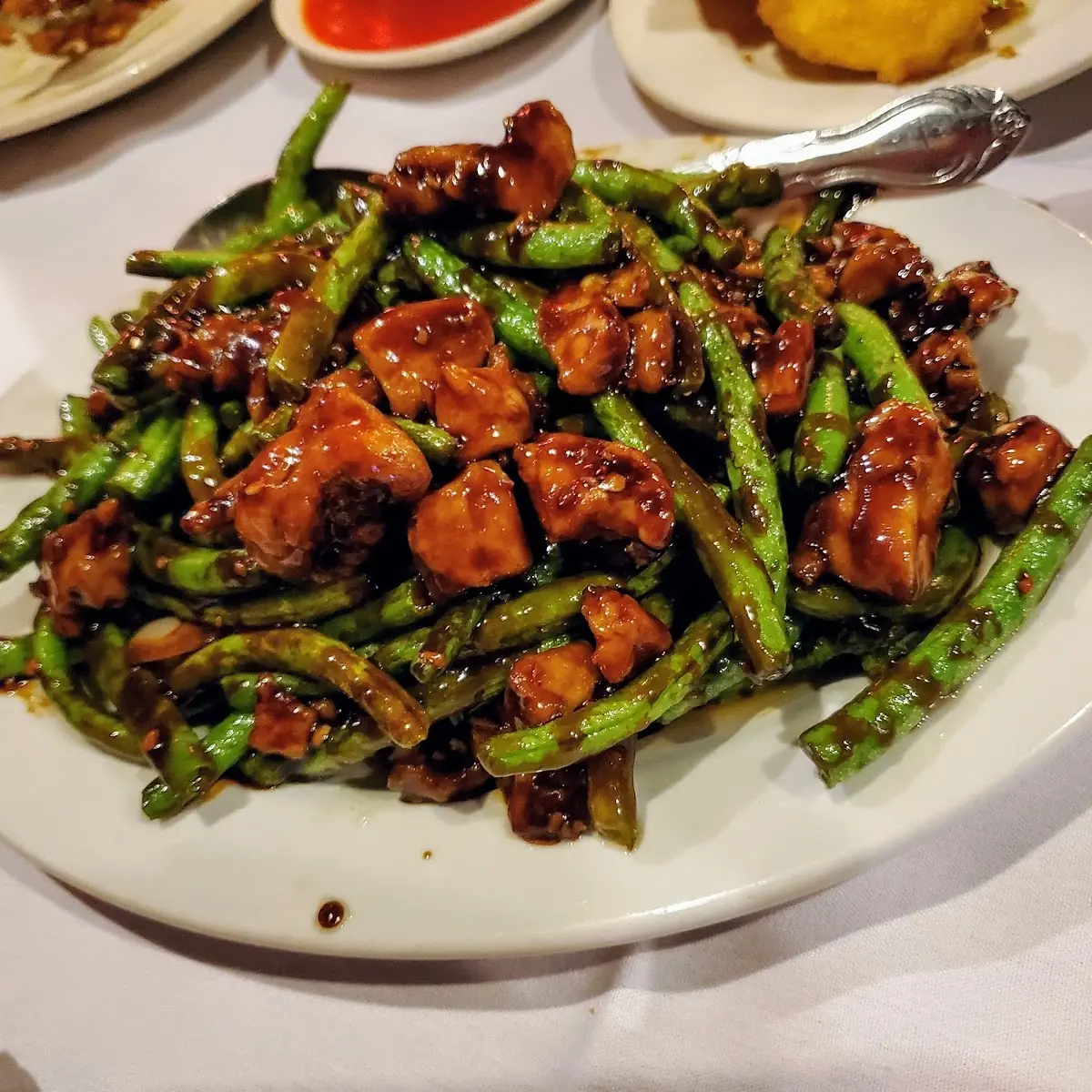 String Bean with Chicken