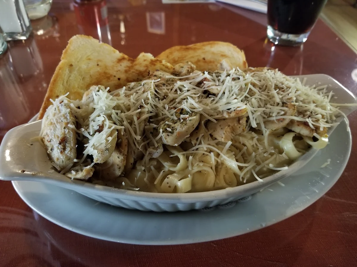 Fettuccine Alfredo with Chicken, The Packing House