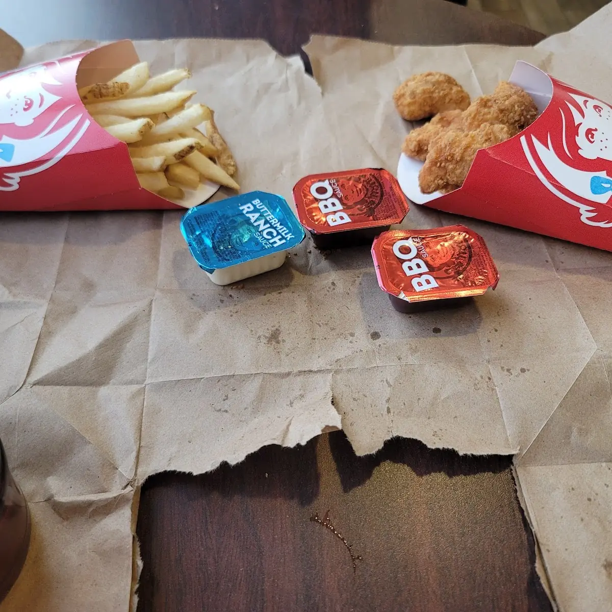 Chicken Nuggets and Fries