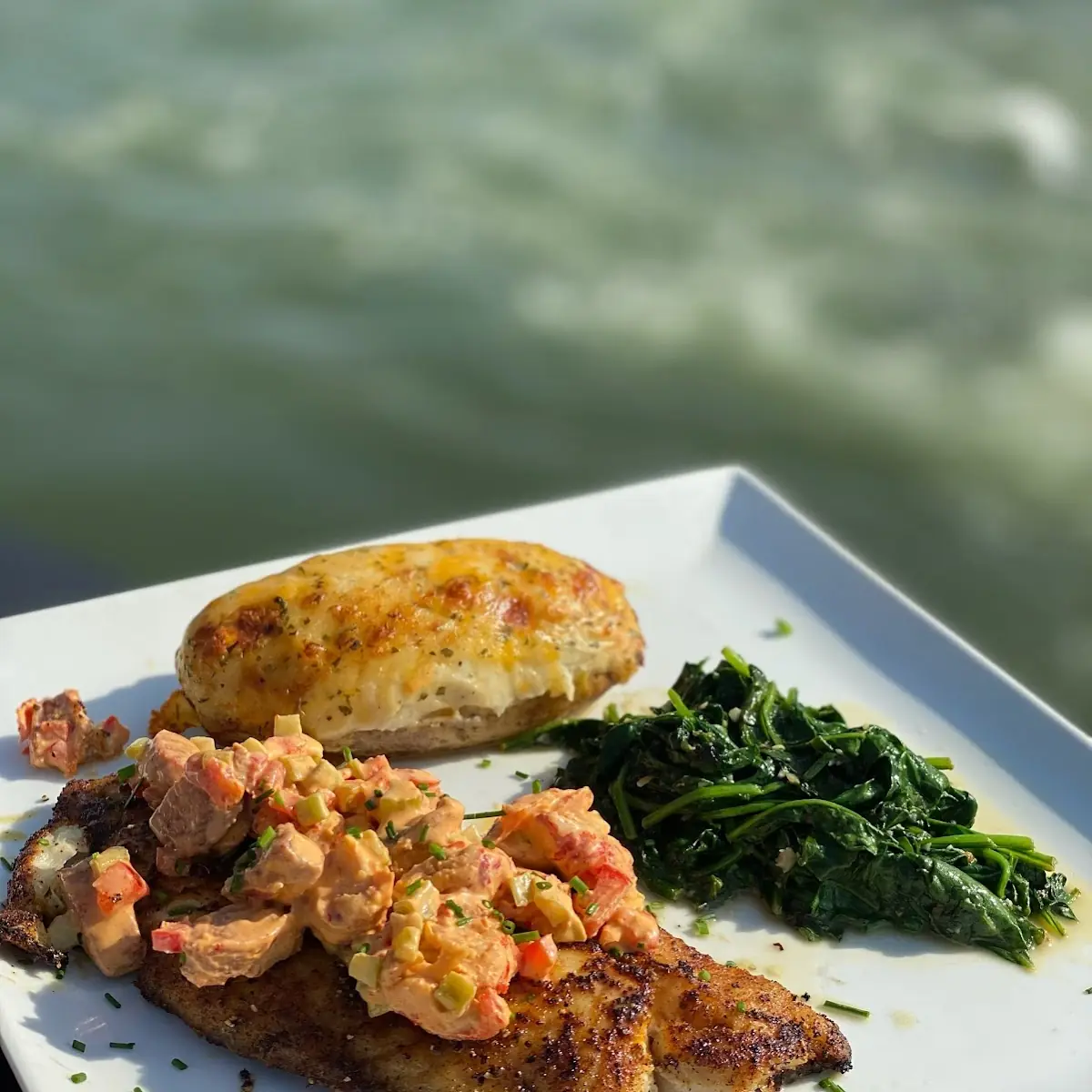 Blackened Red Snapper