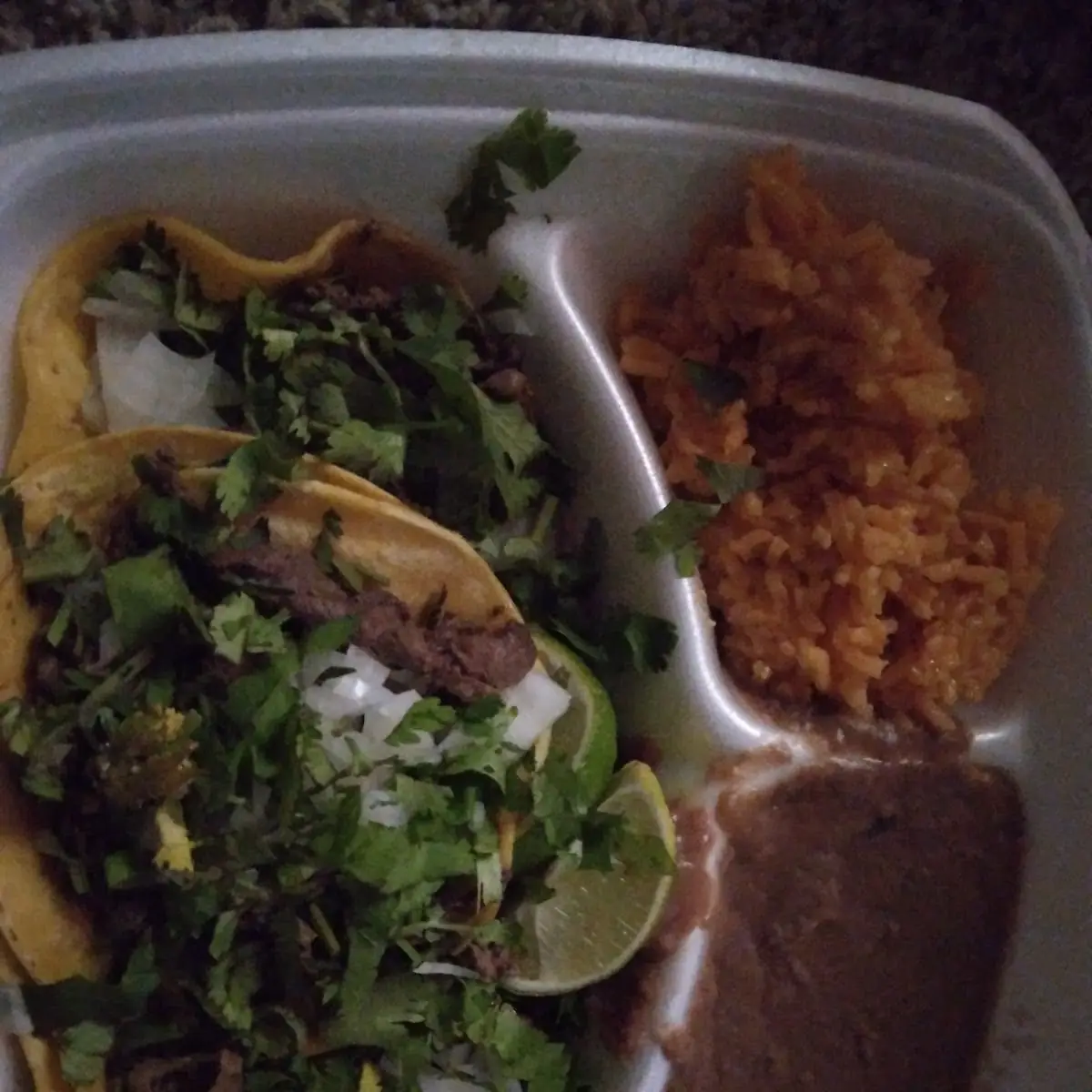 Asada Taco Plate