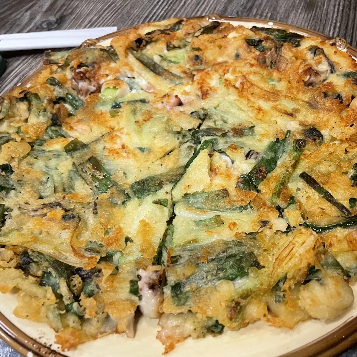 Seafood Pancake