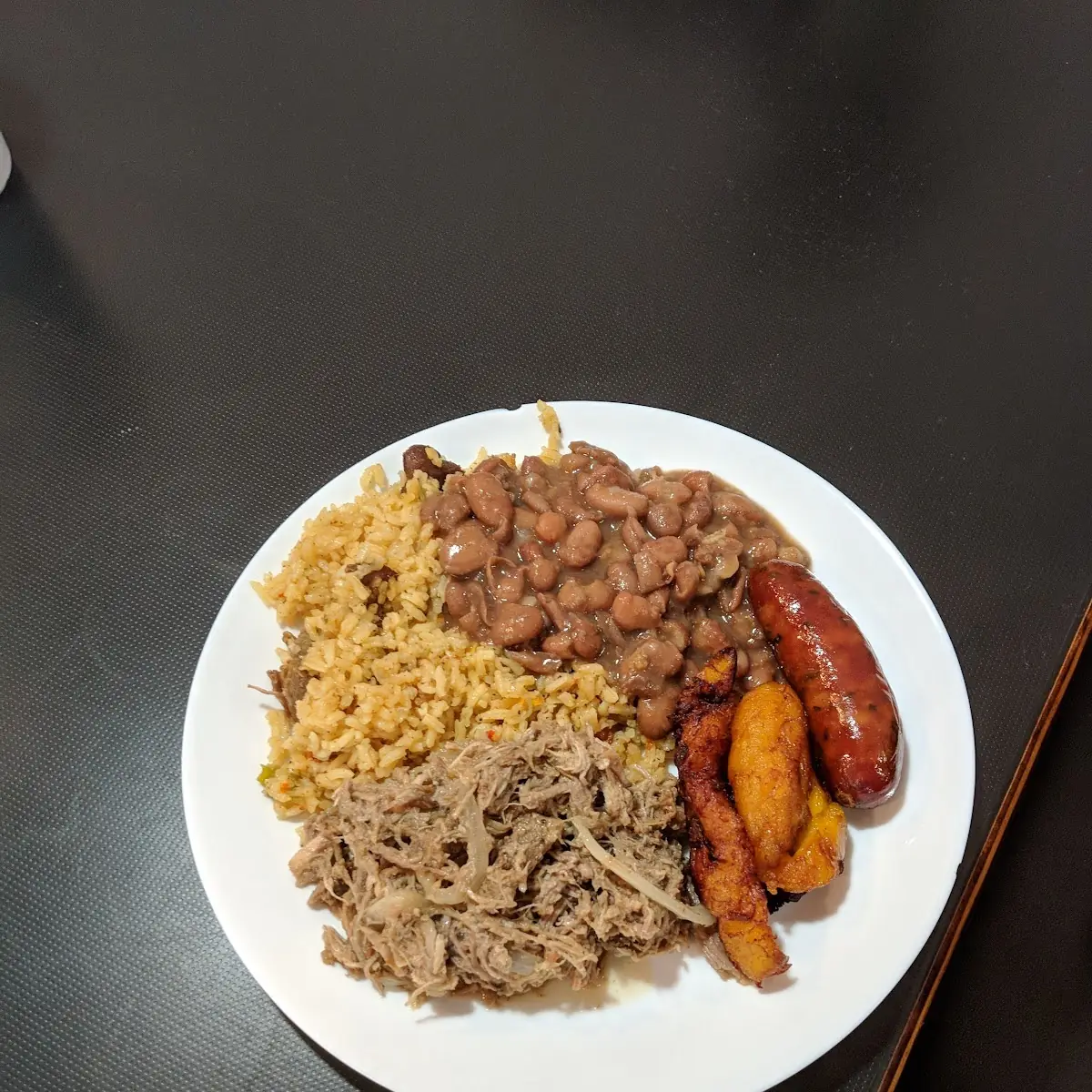Rice Beans Meat