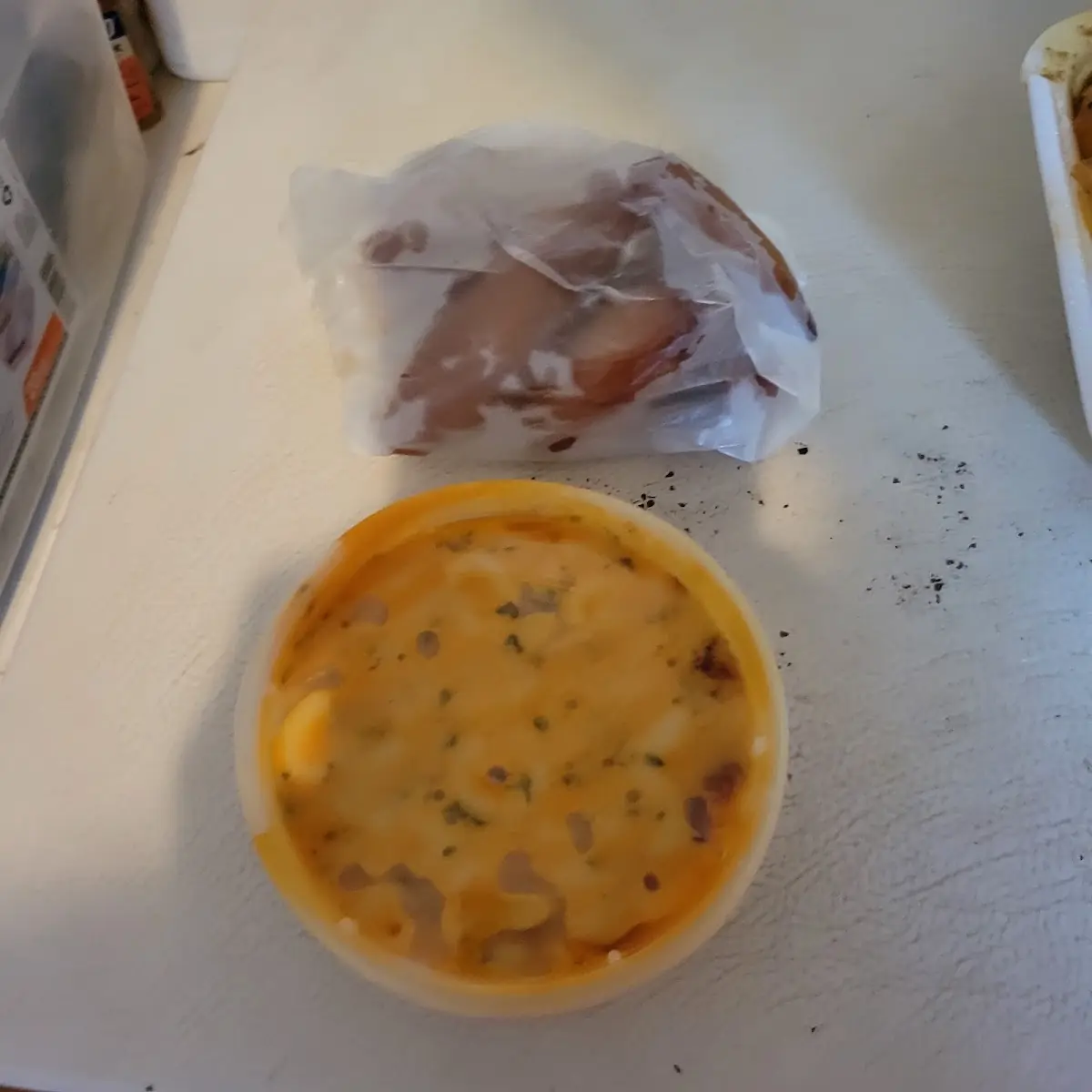 Plantain Chips and Mac and Cheese